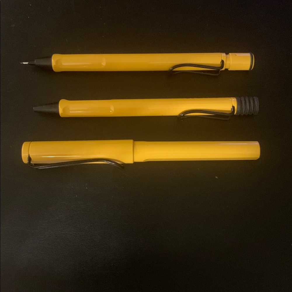 Lamy - Vibrant Yellow Pen Trio